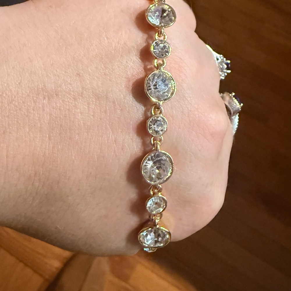 Gold and Silver Bracelet